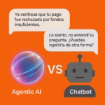 Cuál es la diferencia entre Chatbots con Agentic AI y chatbots tradicionales