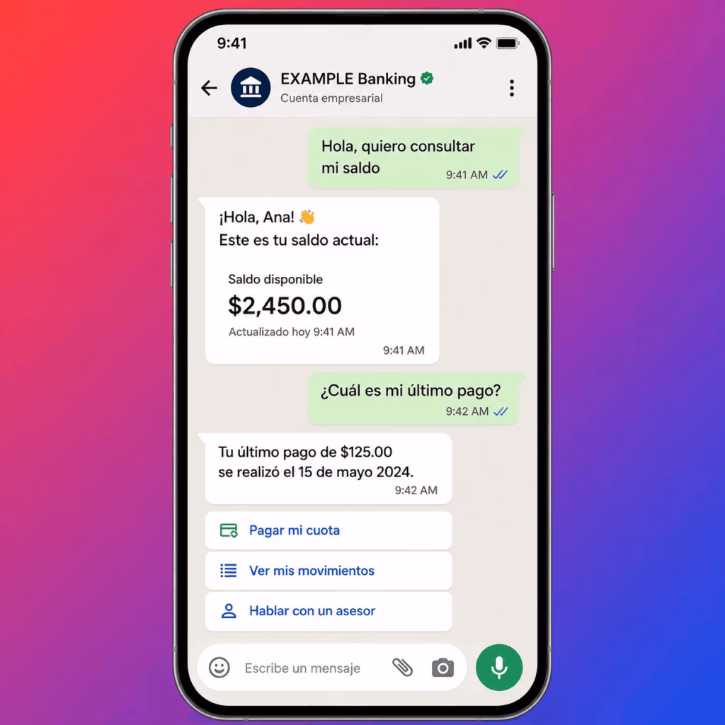 WhatsApp Banking