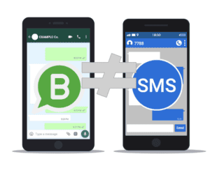 whatsapp y sms